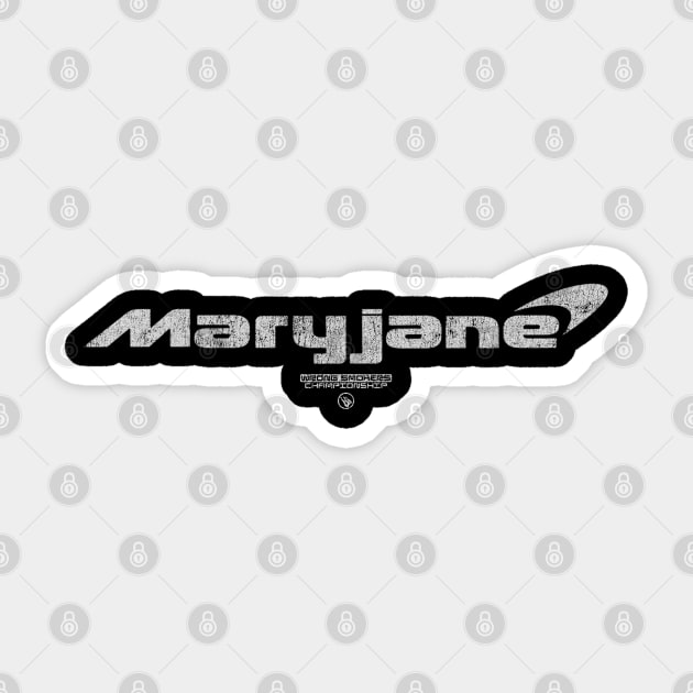 MJ Racing Sticker by Wrongteeshirt